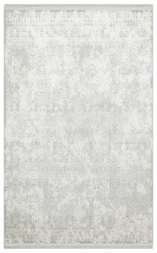 CREAM BEİGE XW Yumuşak İpeksi Tuşeli Yüksek Alçak Oymalı Modern İnce Makine Halısı