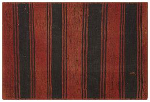 GERÇEK EL DOKUMA MÜRDÜM SİYAH RENGİ ANADOLU KİLİM PASPAS