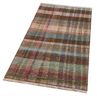 ÇOK RENKLİ ÇAPUL PALA KİLİM PASPAS