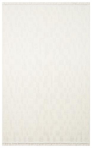 WHİTE RENGİ HAV TOZ VERMEYEN YUMUŞAK DOKULU MODREN MAKİNE HALISI