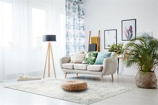 BLUE VİZON XW Yumuşak İpeksi Tuşeli Yüksek Alçak Oymalı Modern İnce Makine Halısı