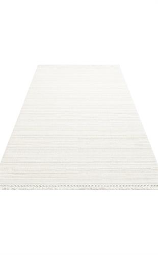 WHİTE RENGİ HAV TOZ VERMEYEN YUMUŞAK DOKULU MODREN MAKİNE HALISI