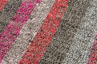 Çok Renkli El Dokuma Çaput Pala Yolluk Kilim