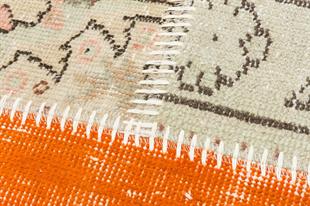 Geneleksel El Dokuma Multi Rengi Patchwork Halı