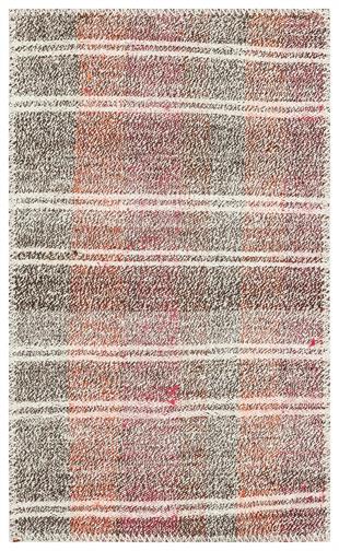 EŞSİZ EL DOKUMA GÜMÜŞ MERCAN RENGİ KEÇİ KILI KİLİM PASPAS