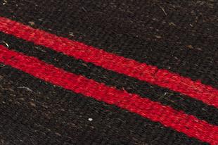 Özel Sarı Kırmızı Rengi El Dokuma Kilim Paspas