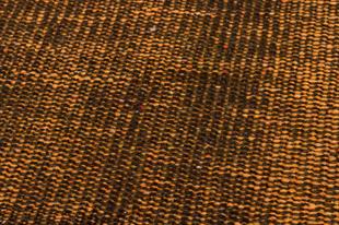 KAHVE BAKİR RENGİ EL DOKUMA VİNTAGE HALI PASPAS