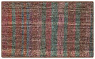 GERÇEK EL DOKUMA MÜRDÜM RENGİ KİLİM  PASPAS