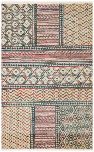 RUBY ANTRASİT YIKANABİLİR KOLAY KULLANIMLI MODERN VE GELENEKSEL DESENLERE SAHİP RENKLİ KİLİM