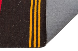 DOĞAL ANADOLU EL DOKUMA SİYAHTONLARI YÜN KİLİM 