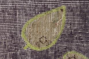 GERÇEK EL DOKUMA YÜN HALIDAN ÜRETİLMİŞ PUF 35X40 CM