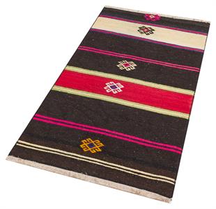 GENELEKSEL EL DOKUMA VİNTAGE MANASTIR KİLİMİ