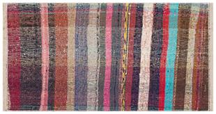 GERÇEK EL DOKUMA RENKLİ ÇAPUT PALA ANTİK KİLİM