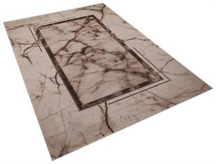 HALICA CRAFT VİZON RENGİ MERMER DESEN SALON HALISI