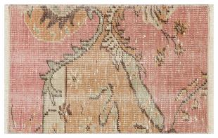 GERÇEK EL DOKUMA PUDRA  RENGİ İSPARTA HALI PASPAS