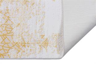 HALICA NİGAR BEJ SARİ RENGİ DESENLİ MODREN SALON HALISI