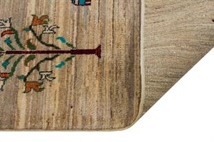 EL DOKUMA AFGAN HALISI HAYAT AĞACİ DESEN 