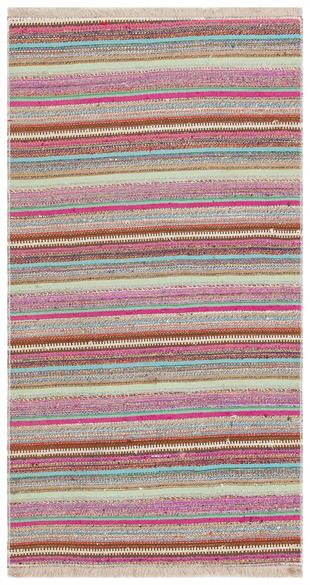 GENELEKSEL EL DOKUMA PEMBE RENGİ  ANADOLU KİLİMİ