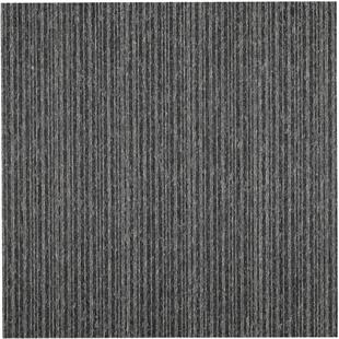 FÜME RENGİ ÇİZGİLİ KARO HALI