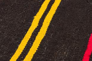 Eşsiz El Dokuma Anadolu Vintage Yünlü Kilim