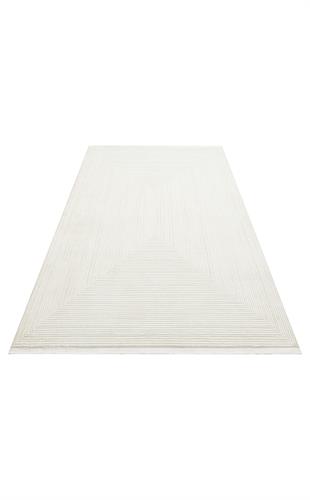 CREAM GREY XW  HAV TOZ VERMEZ ESKİTME DESENLİ MODERN MAKİNE HALISI