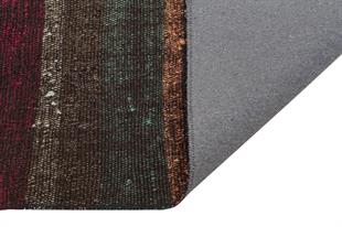 EŞSİZ EL DOKUMA ÇOK RENKLİ KEÇİ KILI KİLİM