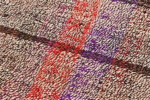 GENELEKSEL EL DOKUMA AÇİK KAHVERENGİ ANADOLU ÇAPUT KİLİMİ