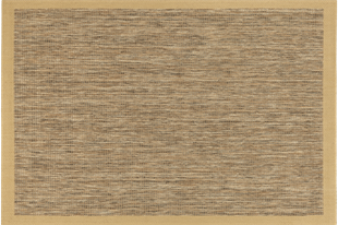  KOLAY TEMİZLENEN KREM BORDÜRLÜ AÇİK GRİ RENGİ HAV TOZ VERMEZ KAYMAZ TABANLI ŞIK JÜT SİSAL KİLİM