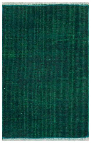 EŞSİZ EL DOKUMA YOSUN YEŞİLİ RENGİ VİNTAGE PASPAS