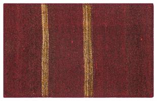 GERÇEK EL DOKUMA KIRMIZI RENGİ KİLİM PASPAS