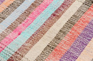 GERÇEK EL DOKUMA ÇOK RENKLI ANADOLU KİLİM