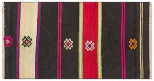 GENELEKSEL EL DOKUMA VİNTAGE MANASTIR KİLİMİ