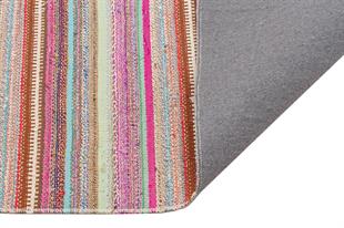 GENELEKSEL EL DOKUMA PEMBE RENGİ  ANADOLU KİLİMİ