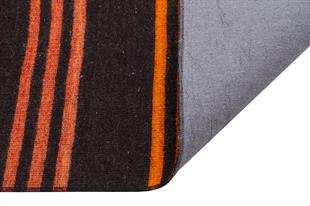 ÇOK RENKLİ ÇİZGİLİ DESEN EL DOKUMA ANADOLU KİLİM