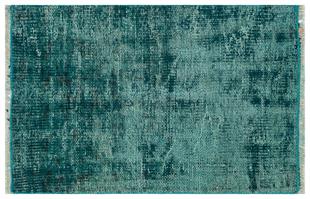 GENELEKSEL DOĞAL EL DOKUMA KOYU TURKUAZ RENGİ VİNTAGE PASPASP