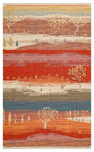 TERRA Yıkanabilir, Çift Taraflı Kullanıma Uygun Yumuşak Tuşeli Otantik Kilim