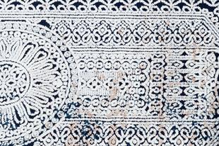 GABARDİN HALI GLORİA MAVİ RENGİ ÇİÇEK MODREN SALON HALISI