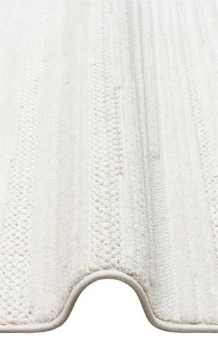 WHİTE RENGİ HAV TOZ VERMEYEN YUMUŞAK DOKULU MODREN MAKİNE HALISI