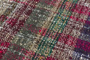 ÇOK RENKLİ EL DOKUMA ÇAPUT KİLİM PASPAS