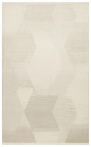 CREAM BEİGE  XW HAV TOZ VERMEZ ESKİTME DESENLİ MODERN MAKİNE HALISI