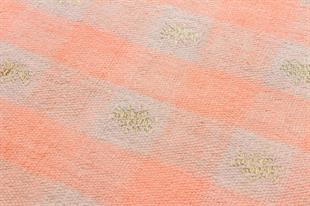 GERÇEK EL DOKUMA PUDRA RENGİ KENDİR KİLİMİ