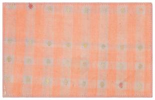 GELENEKSEL EL DOKUMA PUDRA RENGİ KENDİR KİLİM PASPAS