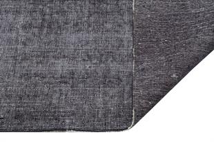 EŞSİZ EL DOKUMA GRİ RENGİ ESKİTME VİNTAGE HALI 