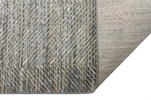 CREAM GREY Hav Toz Vermez Modern Makine Halısı