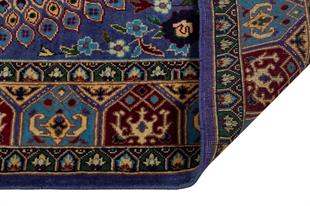 ORJINAL EL DOKUMA TAVUS DESENLI AFGAN HALI