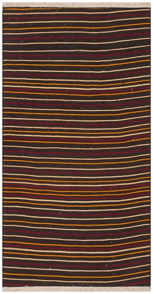 ÇOK RENGİ ÇİZGİLİ DESEN KEÇİ KILI YÜNLÜ KİLİM