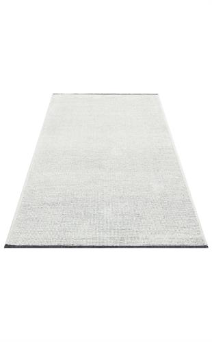 CAPRI WHİTE HAV TOZ VERMEZ KAYMAZ KOLAY KULLANIMLI YIKANABILIR DÜZ RENK KILIM
