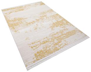 HALICA NİGAR BEJ SARİ RENGİ DESENLİ MODREN SALON HALISI