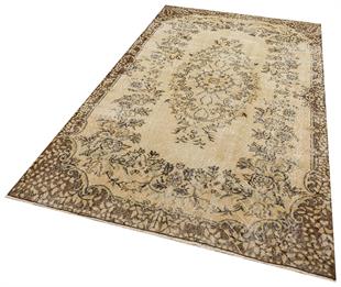 GENELEKSEL EL DOKUMA GÜLÜ GOBLEN SÜMERBANK YÜN HALISI