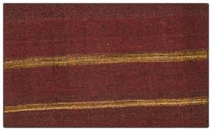 MÜRDÜM SARİ RENGİ ÇİZGLİ KİLİM PASPAS